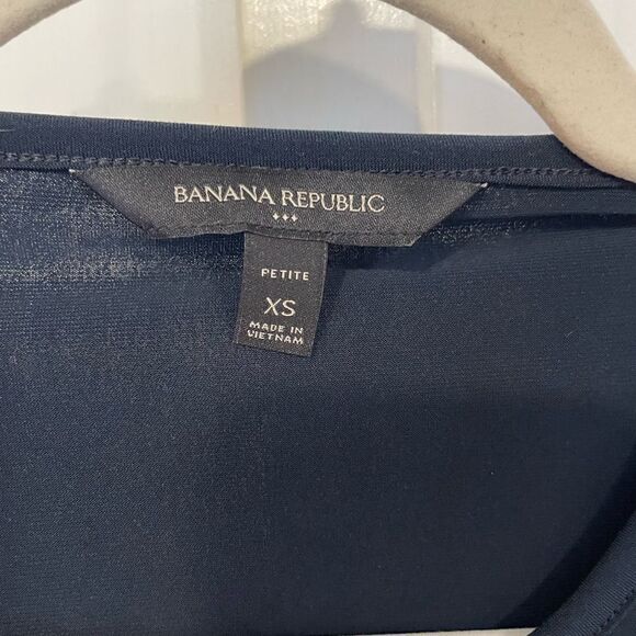 Banana Republic dark blue, stretchy dress size XXS - Picture 4 of 6